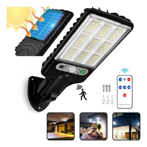 Lampara solar sensor movimiento